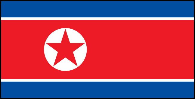 Flag Північна Корея