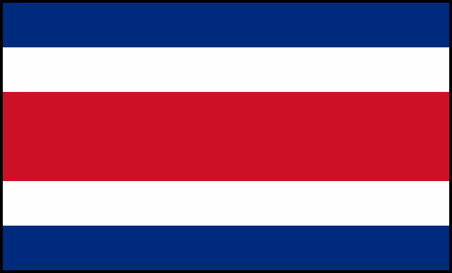 Flag Коста-Ріка