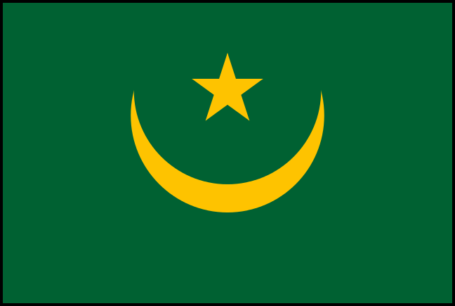 Flag Мавританія