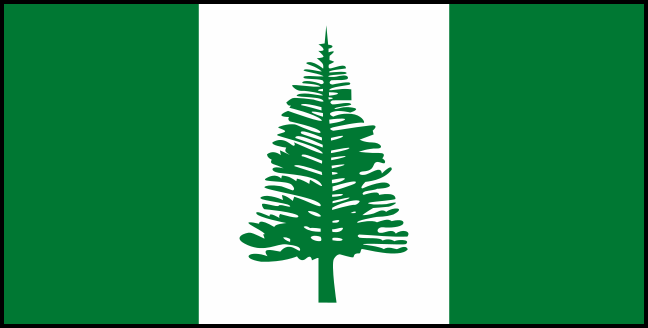 Flag Острів Норфолк