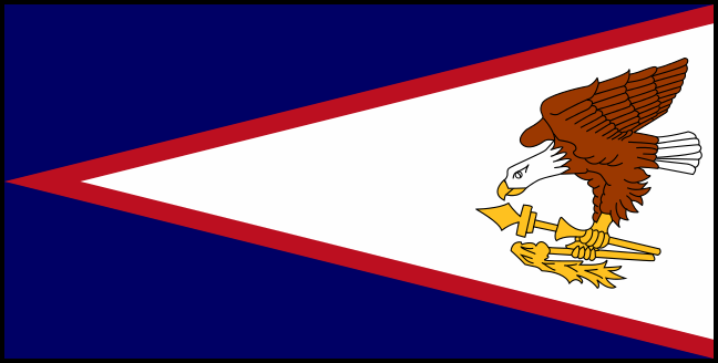 Flag Самоа, Американське