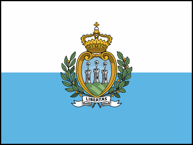 Flag Сан-Маріно