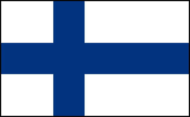 Flag Фінляндія