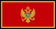 Flag Чорногорія
