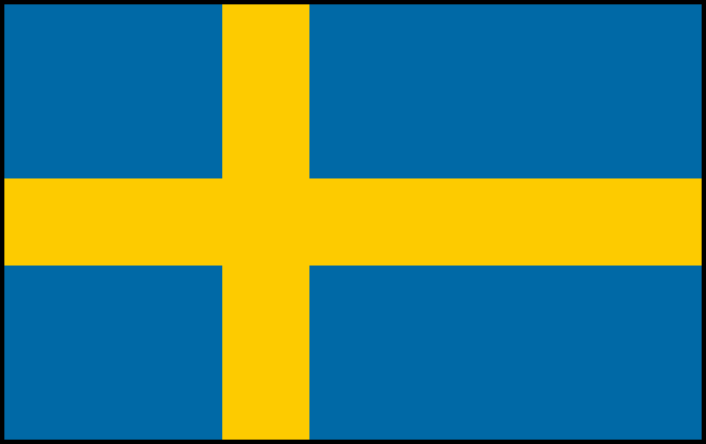 Flag Швеція