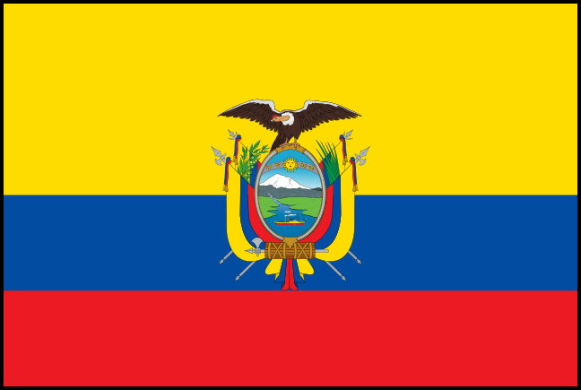 Flag Еквадор