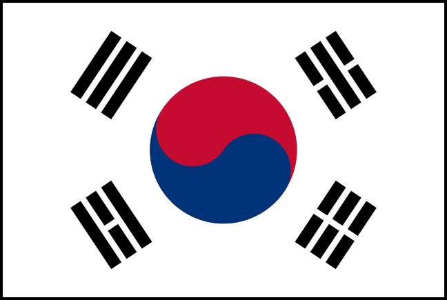 Flag Південна Корея