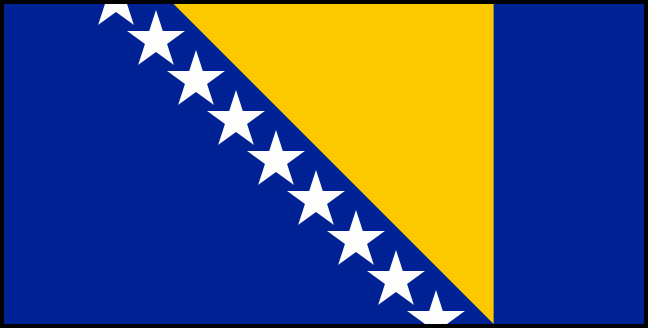 Flag Боснія і Герцеґовина