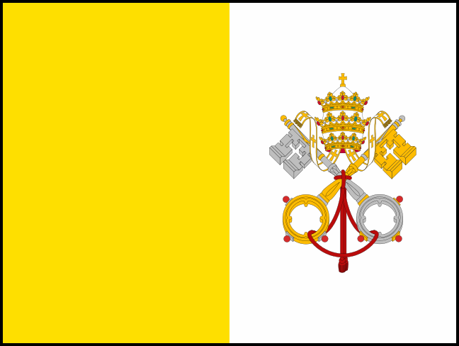 Flag Ватикан
