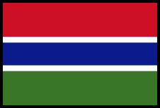 Flag Гамбія