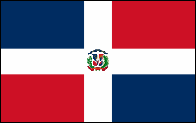 Flag Домініканська республіка