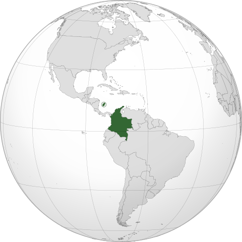 Map Колумбія