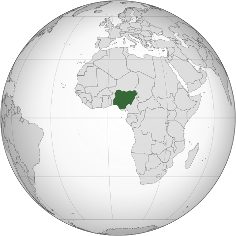 Map Нігерія