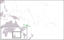 Map Нова Каледонiя
