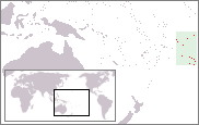 Map Острови Кука