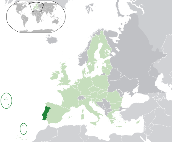 Map Португалія