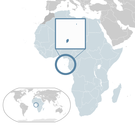 Map Сан-Томе і Прінсіпі