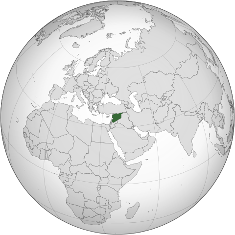 Map Сирія