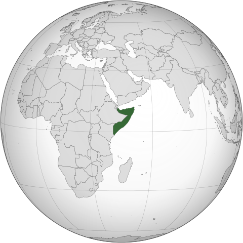 Map Сомалі