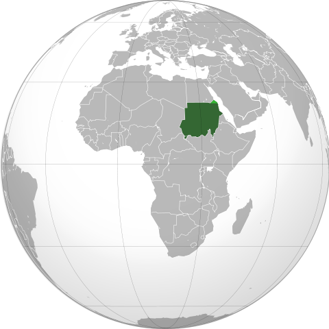 Map Судан