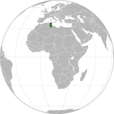 Map Туніс
