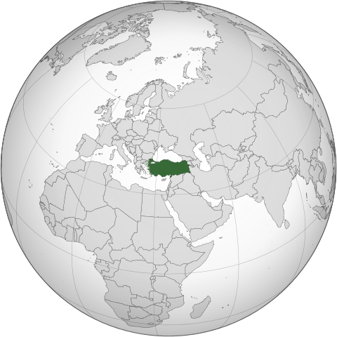 Map Туреччина