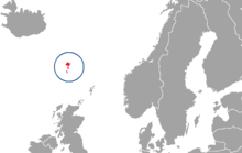Map Фарерські острови