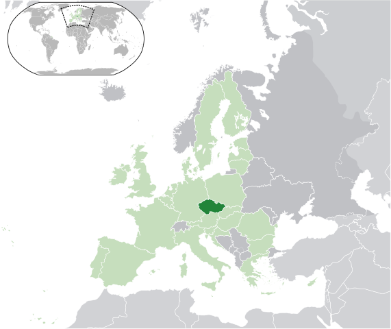 Map Чехія