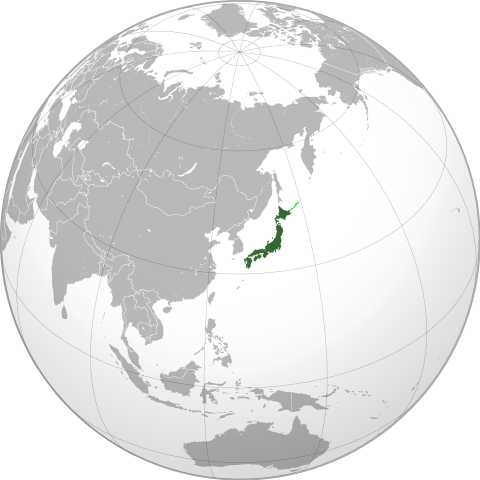 Map Японія