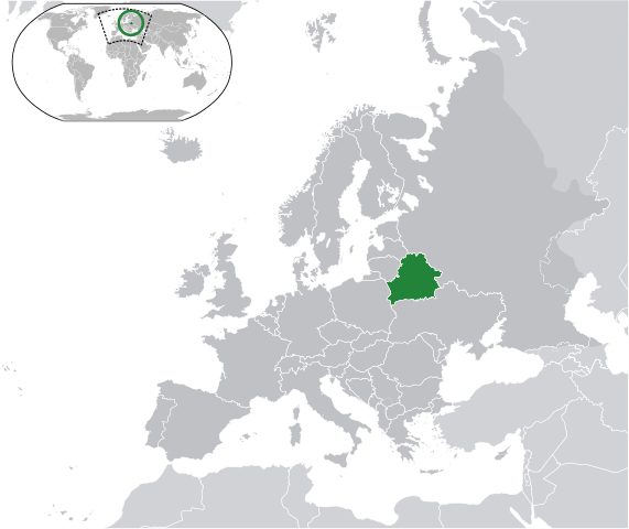 Map Білорусь