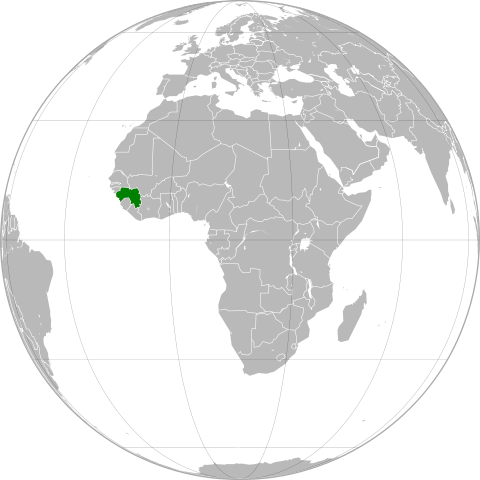 Map Гвінея