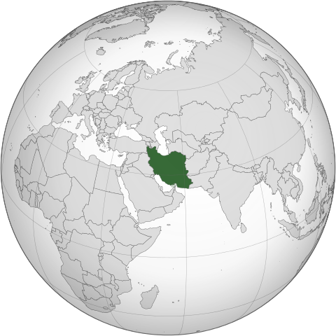 Map Іран